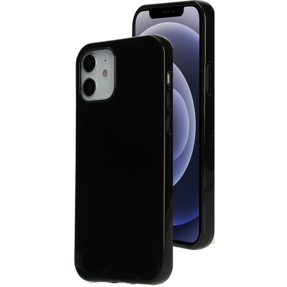 Mobicase TPU Apple iPhone 12 / 12 Pro Back Cover - Zwart - ReparatieCenter.nl