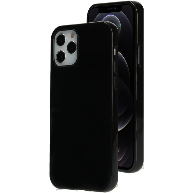 Mobicase TPU Apple iPhone 12 / 12 Pro Back Cover - Zwart - ReparatieCenter.nl