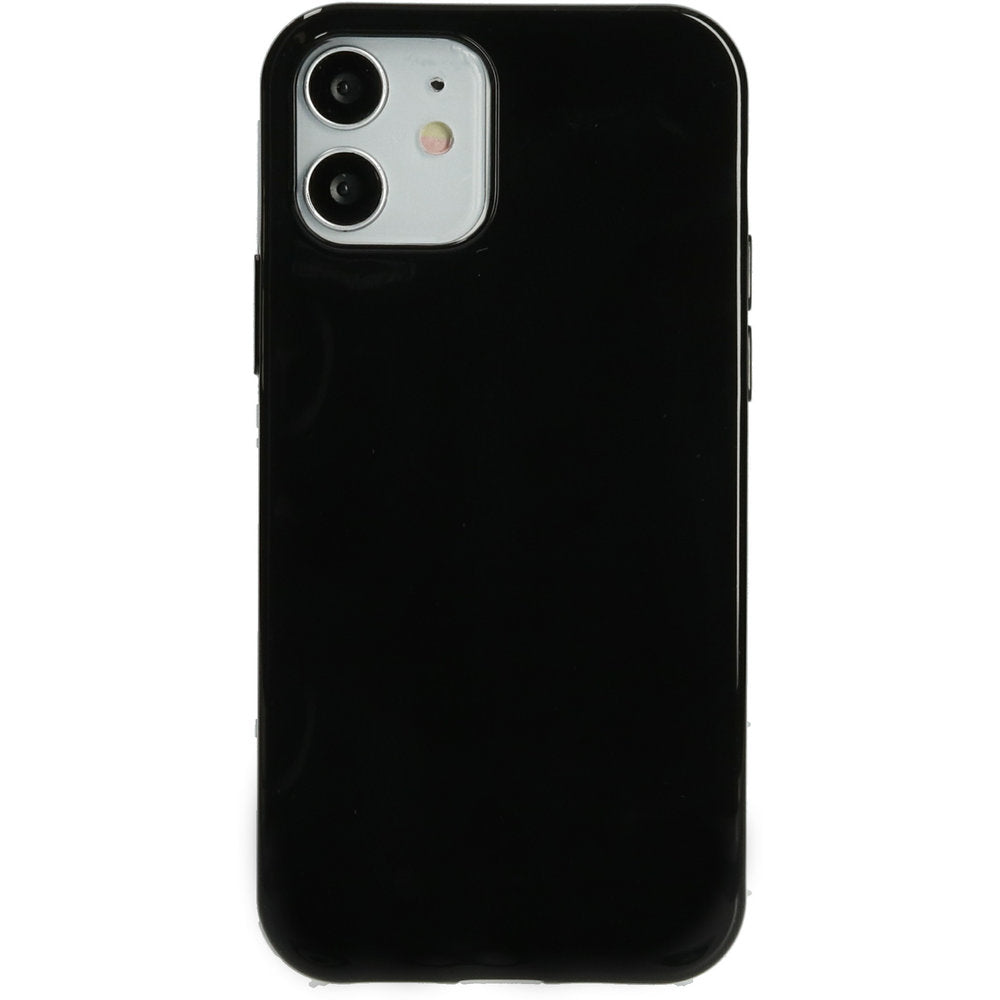 Mobicase TPU Apple iPhone 12 / 12 Pro Back Cover - Zwart - ReparatieCenter.nl