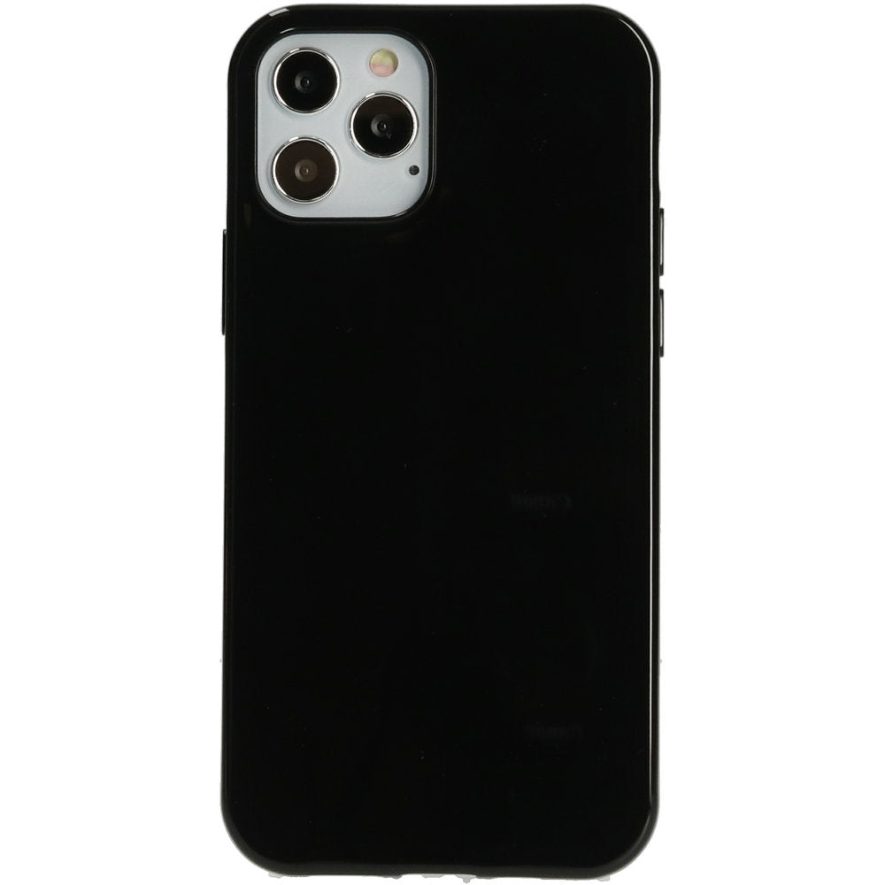 Mobicase TPU Apple iPhone 12 / 12 Pro Back Cover - Zwart - ReparatieCenter.nl