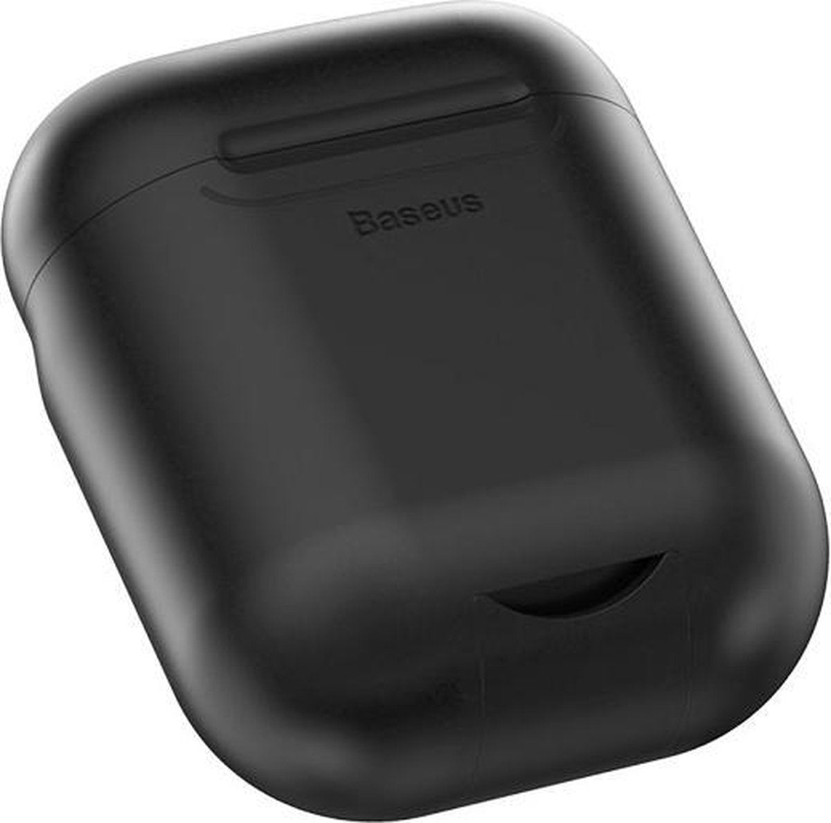 Baseus Case Wireless Charger Apple Airpods Zwart - reparatiecenter.nl