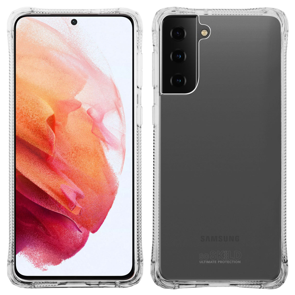 SoSkild Samsung Galaxy S21 Defend 2.0 Impact Case - Transparant - ReparatieCenter.nl