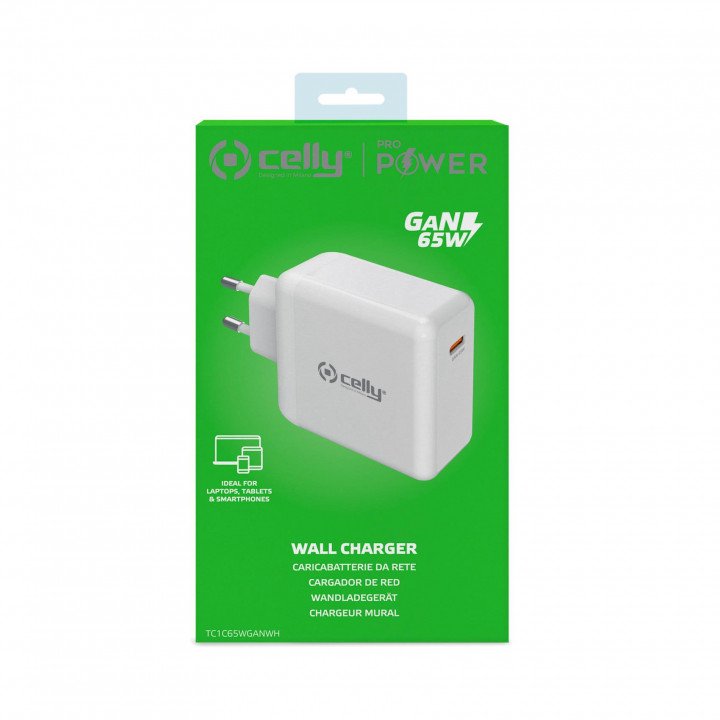 Celly 65W USB-C Travel Adapter - ReparatieCenter.nl
