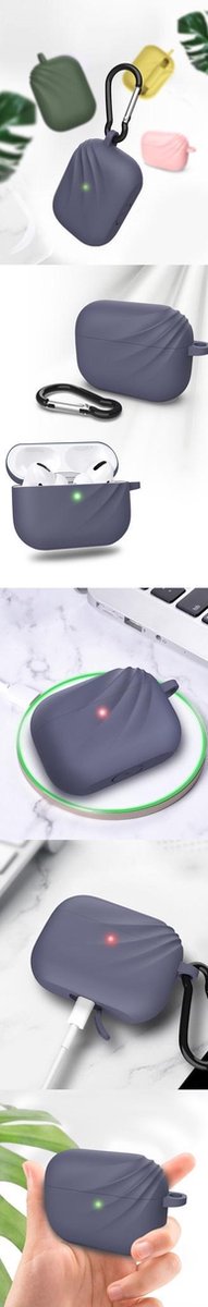 Devia Silicone Case Airpods Pro Zwart - reparatiecenter.nl