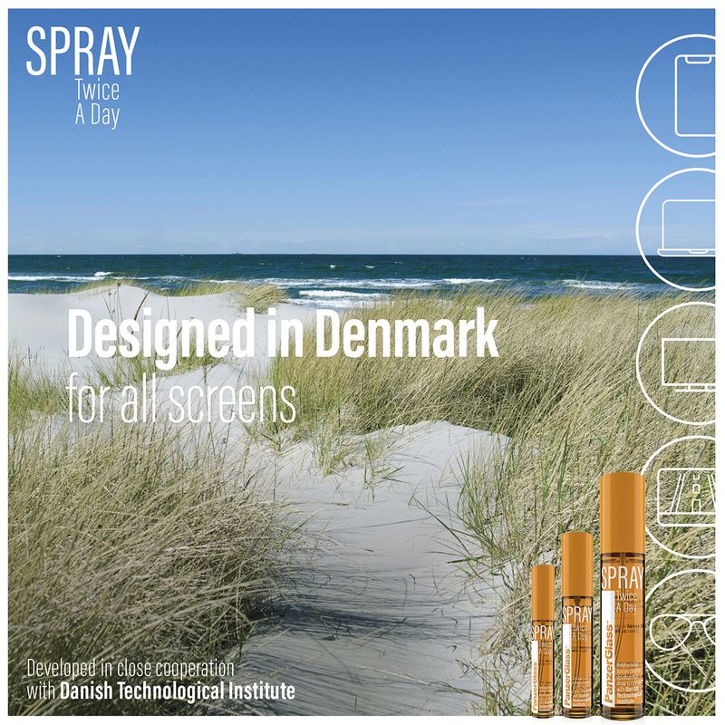 PanzerGlass Spray Twice a Day Reinigingsspray 30 ml - ReparatieCenter.nl