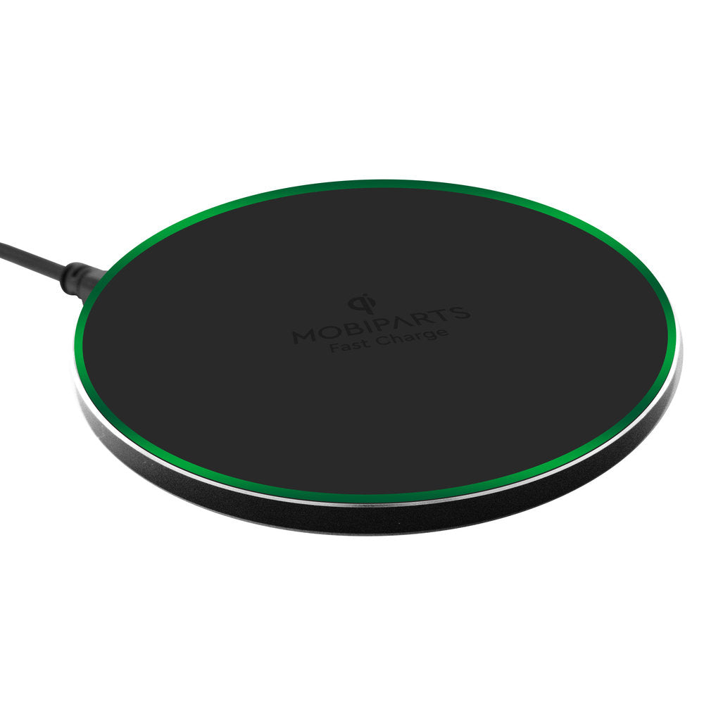 Mobiparts Wireless Quick Charger 10W Flat Zwart - ReparatieCenter.nl