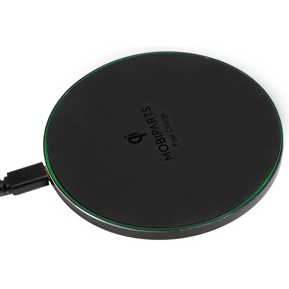 Mobiparts Wireless Quick Charger 10W Flat Zwart - ReparatieCenter.nl