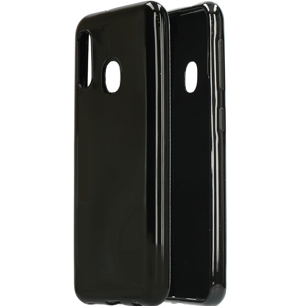 Mobicase TPU Case Samsung Galaxy A20e - Zwart - ReparatieCenter.nl