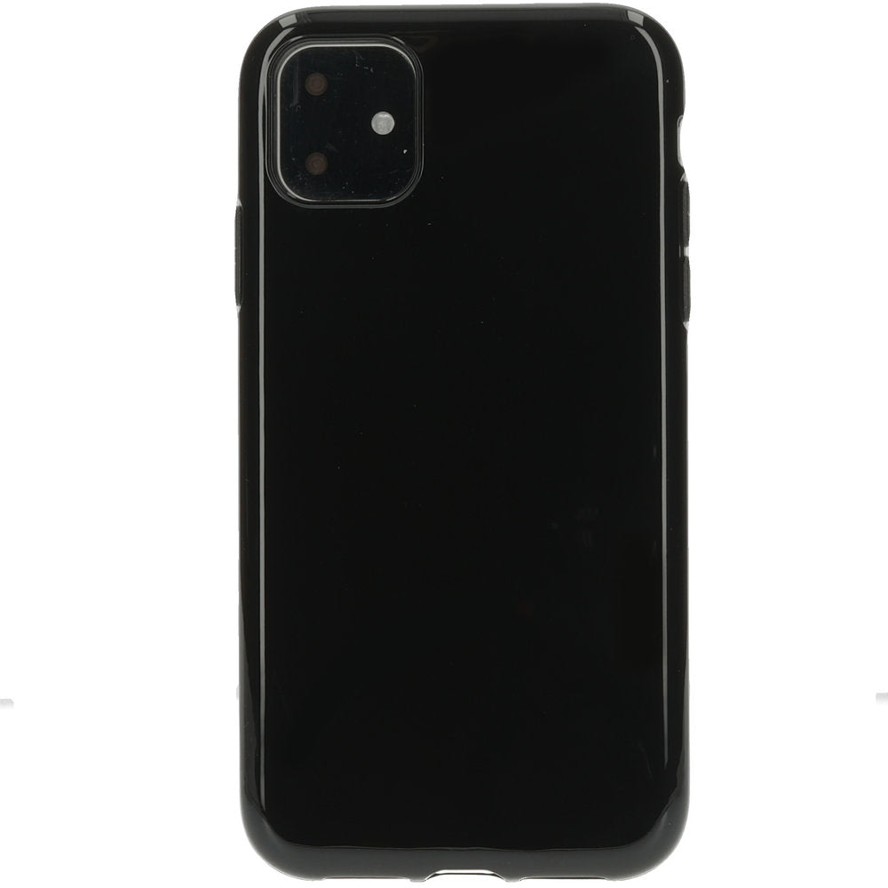 Mobicase TPU Apple iPhone 11 Back Cover - Zwart - ReparatieCenter.nl