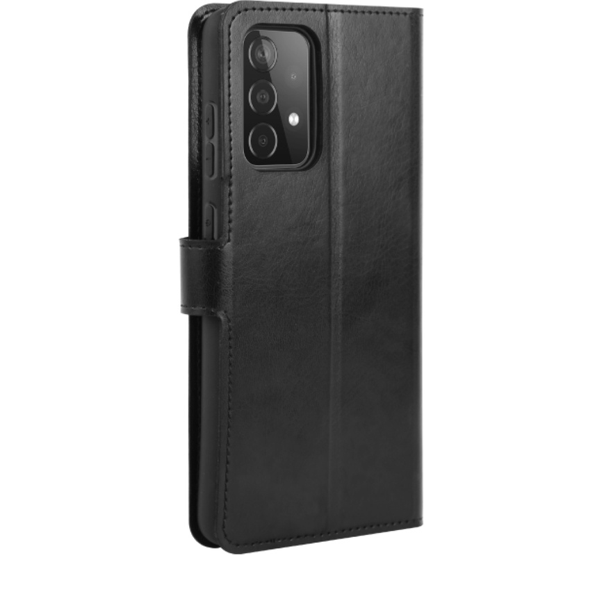 BeHello Samsung Galaxy A52 Wallet Case Zwart - ReparatieCenter.nl