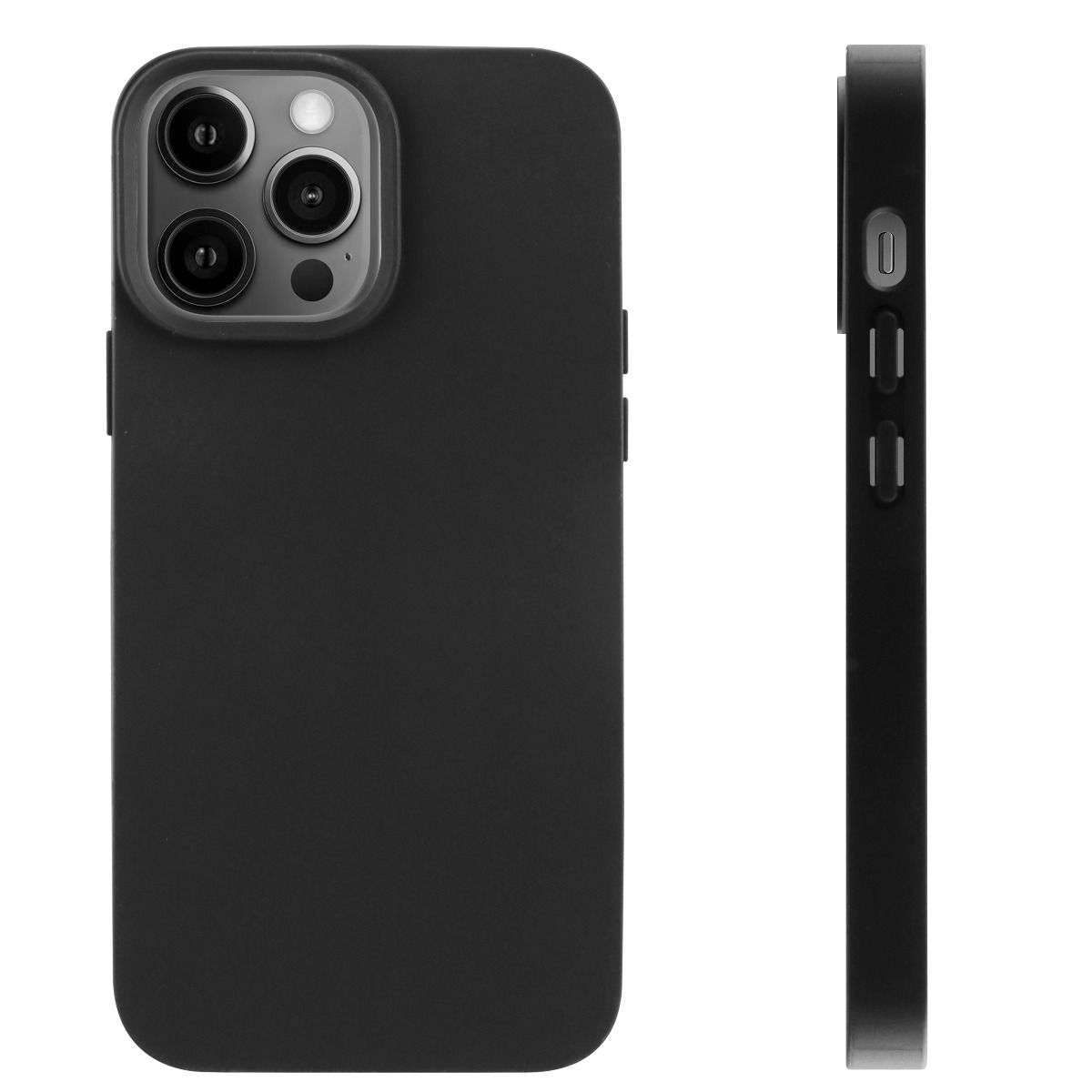 BeHello iPhone 13 Pro ThinGel Case - Zwart - ReparatieCenter.nl