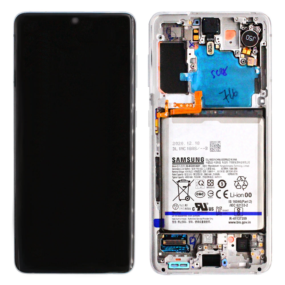 Samsung Galaxy S21 Beeldscherm Service Pack - reparatiecenter.nl