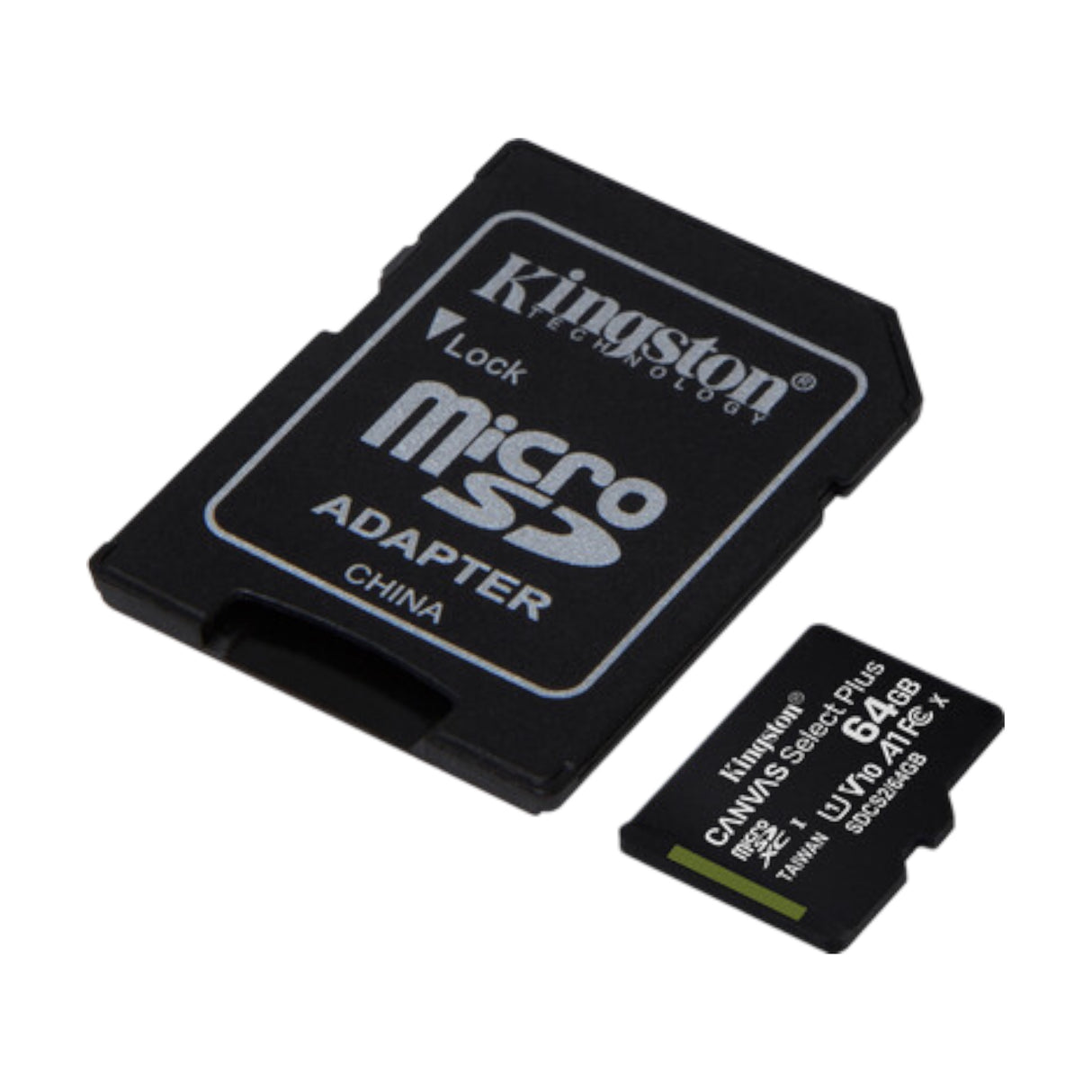 Kingston microSDXC Canvas Select Plus 100 MB/s + SD adapter