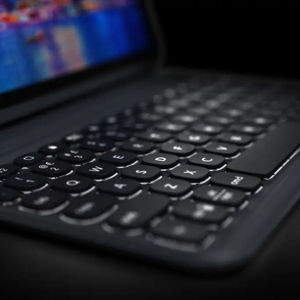 ZAGG Pro Keys Keyboard Case Apple iPad 10.2 (2019/2020/2021) Black/Grey - ReparatieCenter.nl