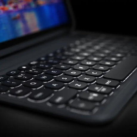ZAGG Pro Keys Keyboard Case Apple iPad 10.2 (2019/2020/2021) Black/Grey - ReparatieCenter.nl