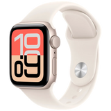 Apple Watch SE 3 40mm Goud (Beige Rubberen Band S/M) - ReparatieCenter.nl