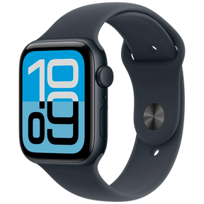 Apple Watch SE 3 44mm Donkerblauw (Donkerblauwe Rubberen Band M/L) - ReparatieCenter.nl