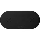 Mobiparts Dual Fast Wireless Charging Pad Black - ReparatieCenter.nl