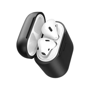 Baseus Case Wireless Charger Apple Airpods Zwart - reparatiecenter.nl