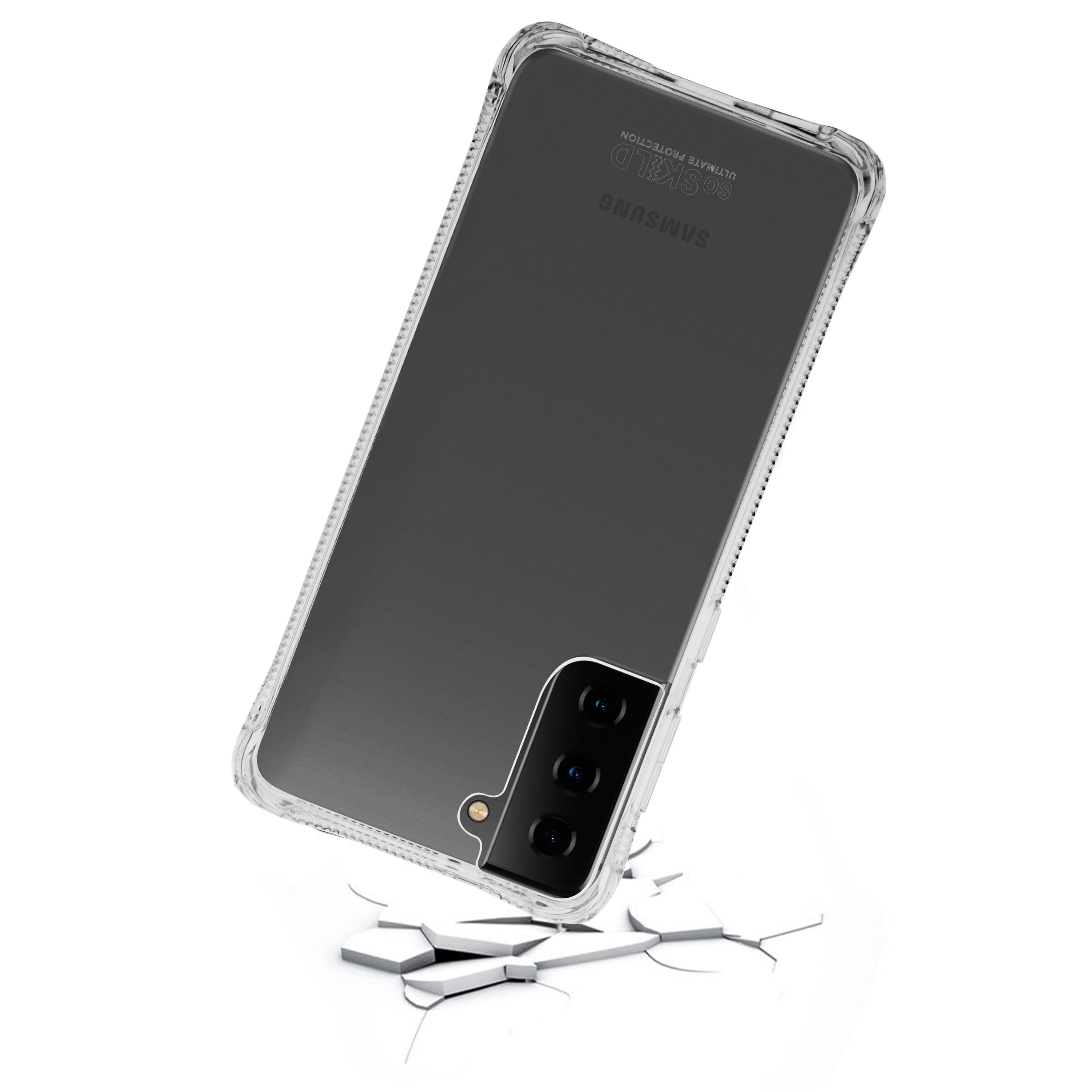 SoSkild Samsung Galaxy S21 Defend 2.0 Impact Case - Transparant - ReparatieCenter.nl