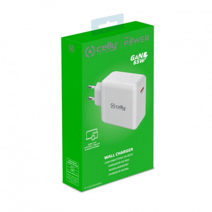 Celly 65W USB-C Travel Adapter - ReparatieCenter.nl