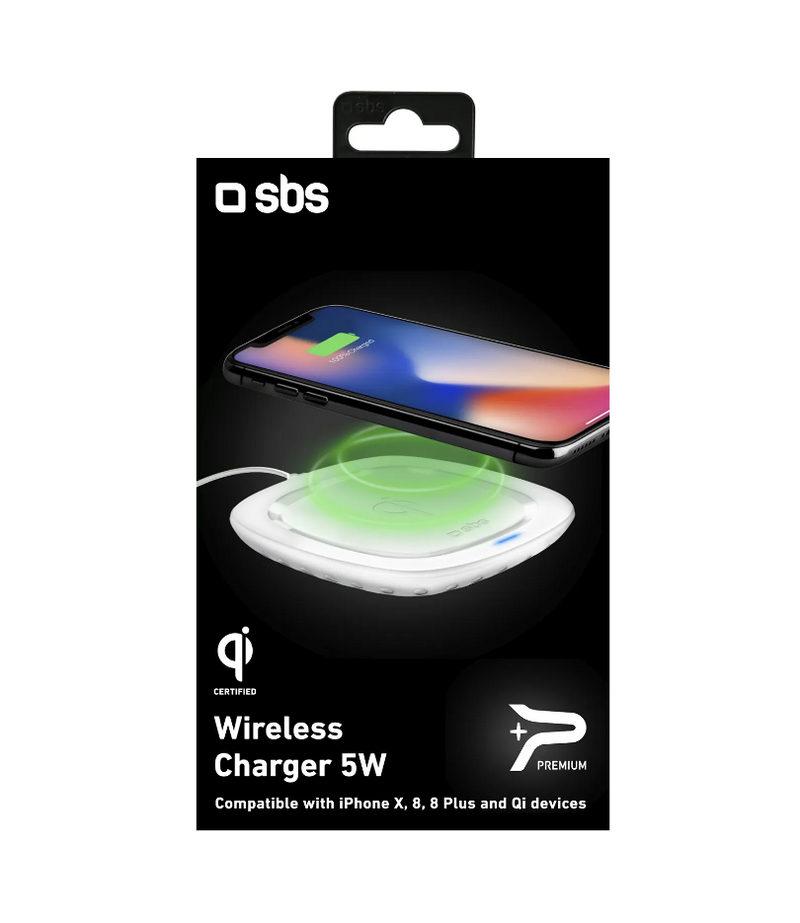 SBS Mobile Base QI-Draadloze Lader 5W - ReparatieCenter.nl